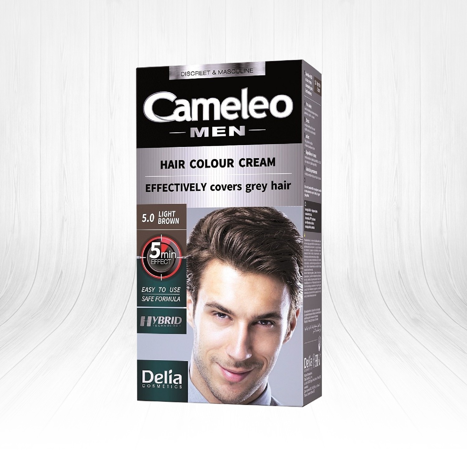 Delia Cameleo Men Hair Color Renklendirici Saç Boyası Light Brown